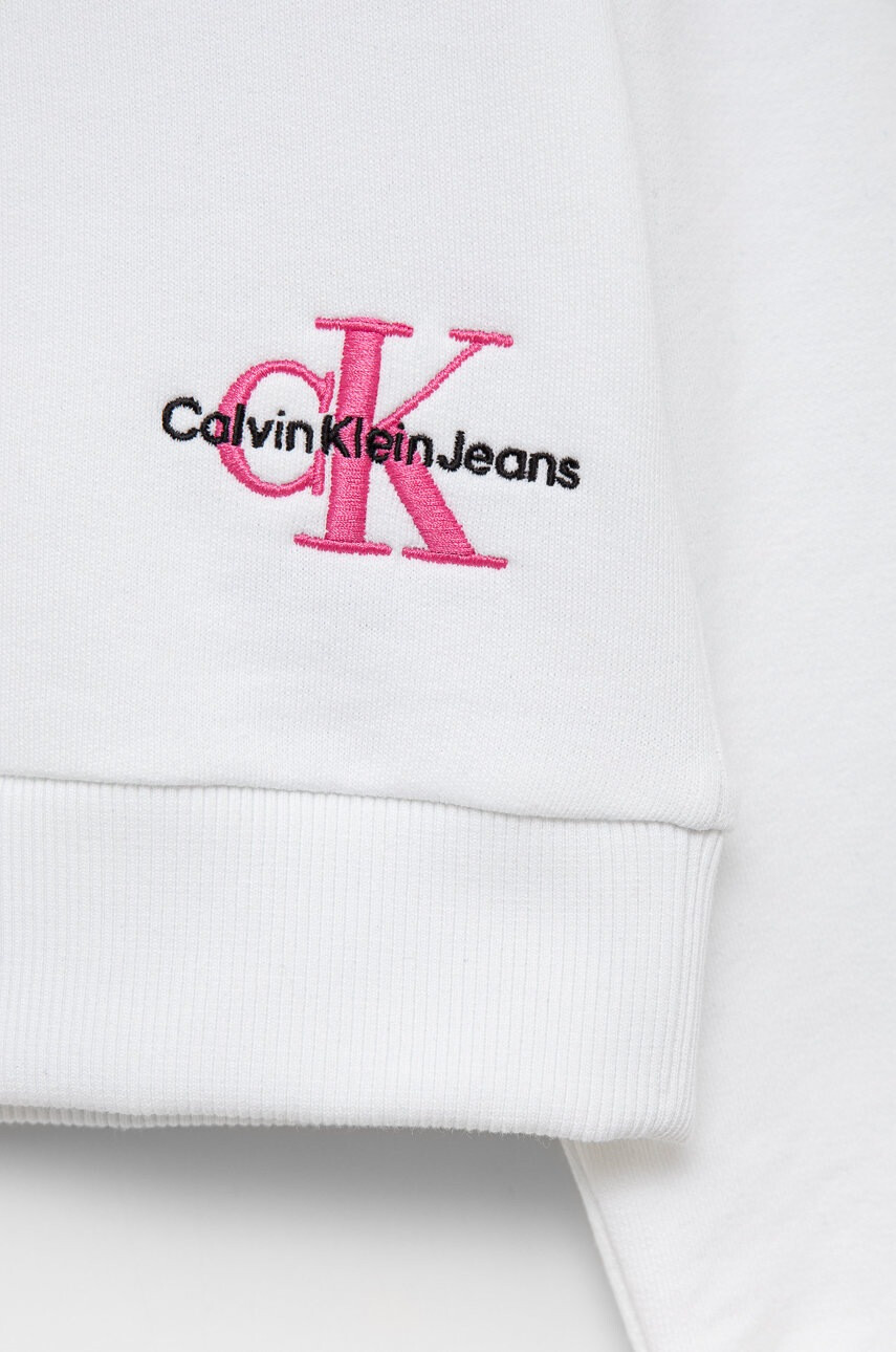 Calvin Klein Jeans Детски памучен суичър - Pepit.bg