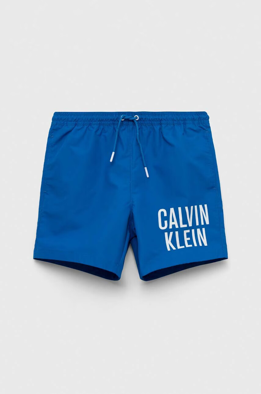 Calvin Klein Jeans Детски плувни шорти в синьо - Pepit.bg