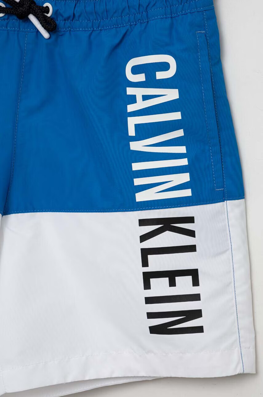 Calvin Klein Jeans Детски плувни шорти в синьо - Pepit.bg