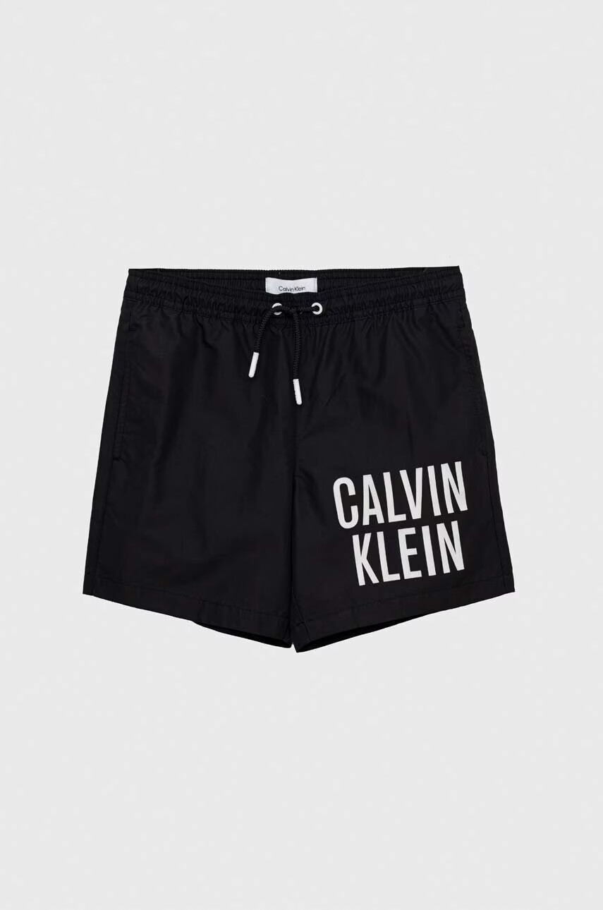 Calvin Klein Jeans Детски плувни шорти в черно - Pepit.bg