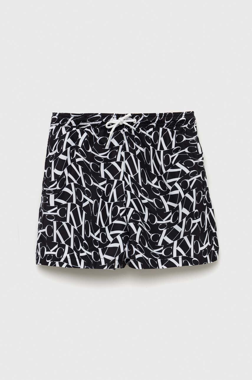 Calvin Klein Jeans Детски плувни шорти в черно - Pepit.bg