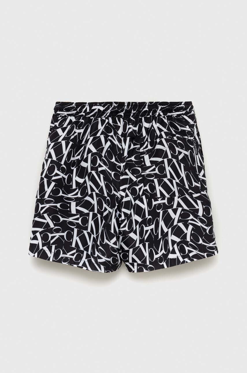 Calvin Klein Jeans Детски плувни шорти в черно - Pepit.bg
