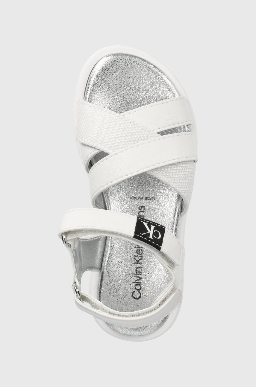 Calvin Klein Jeans Детски сандали в бяло - Pepit.bg