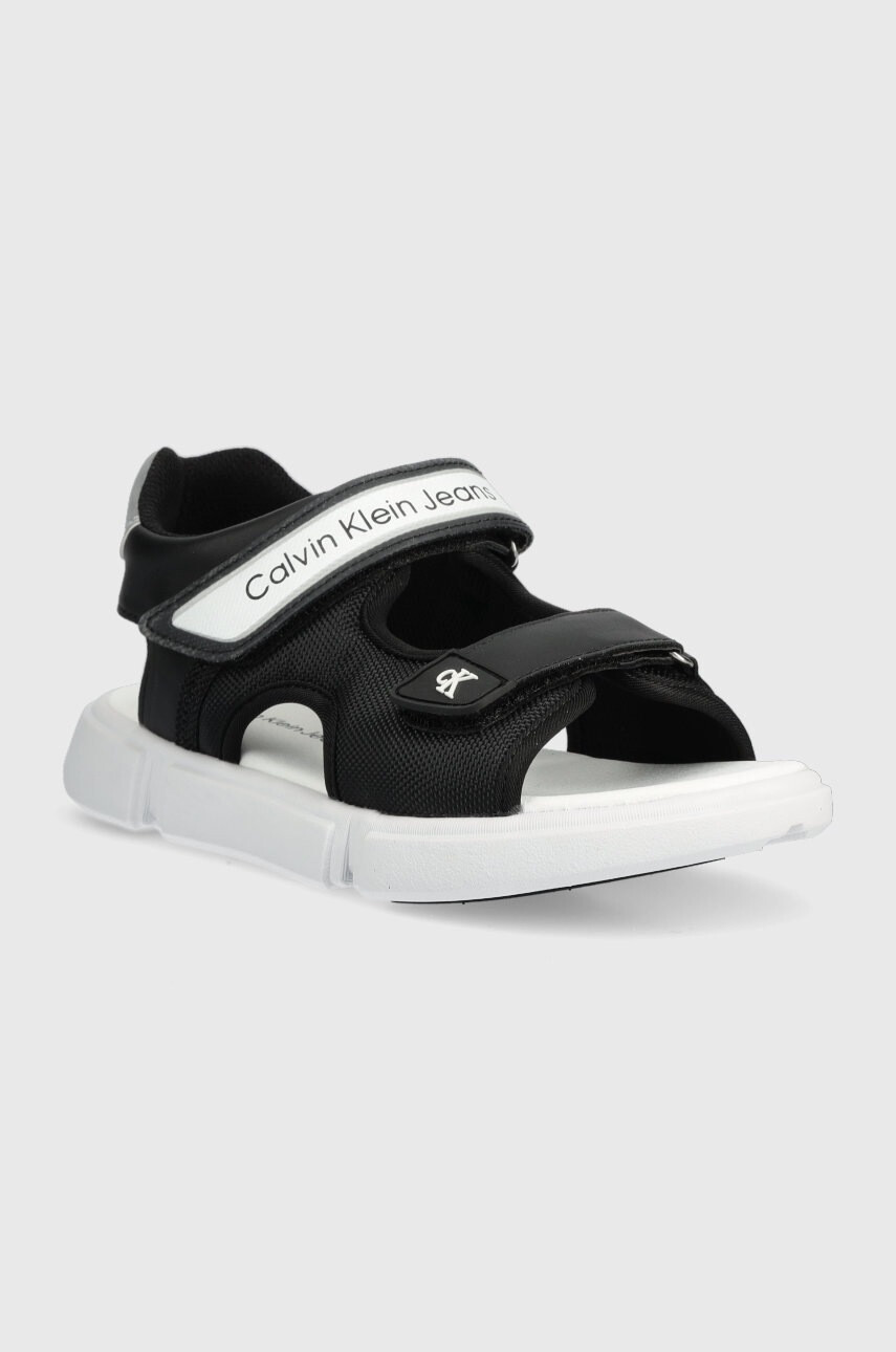 Calvin Klein Jeans Детски сандали в черно - Pepit.bg