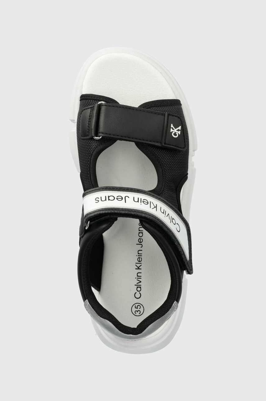 Calvin Klein Jeans Детски сандали в черно - Pepit.bg