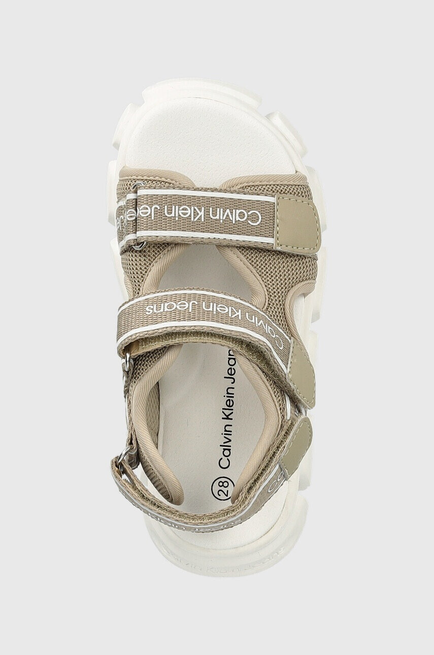 Calvin Klein Jeans Детски сандали в бежово - Pepit.bg