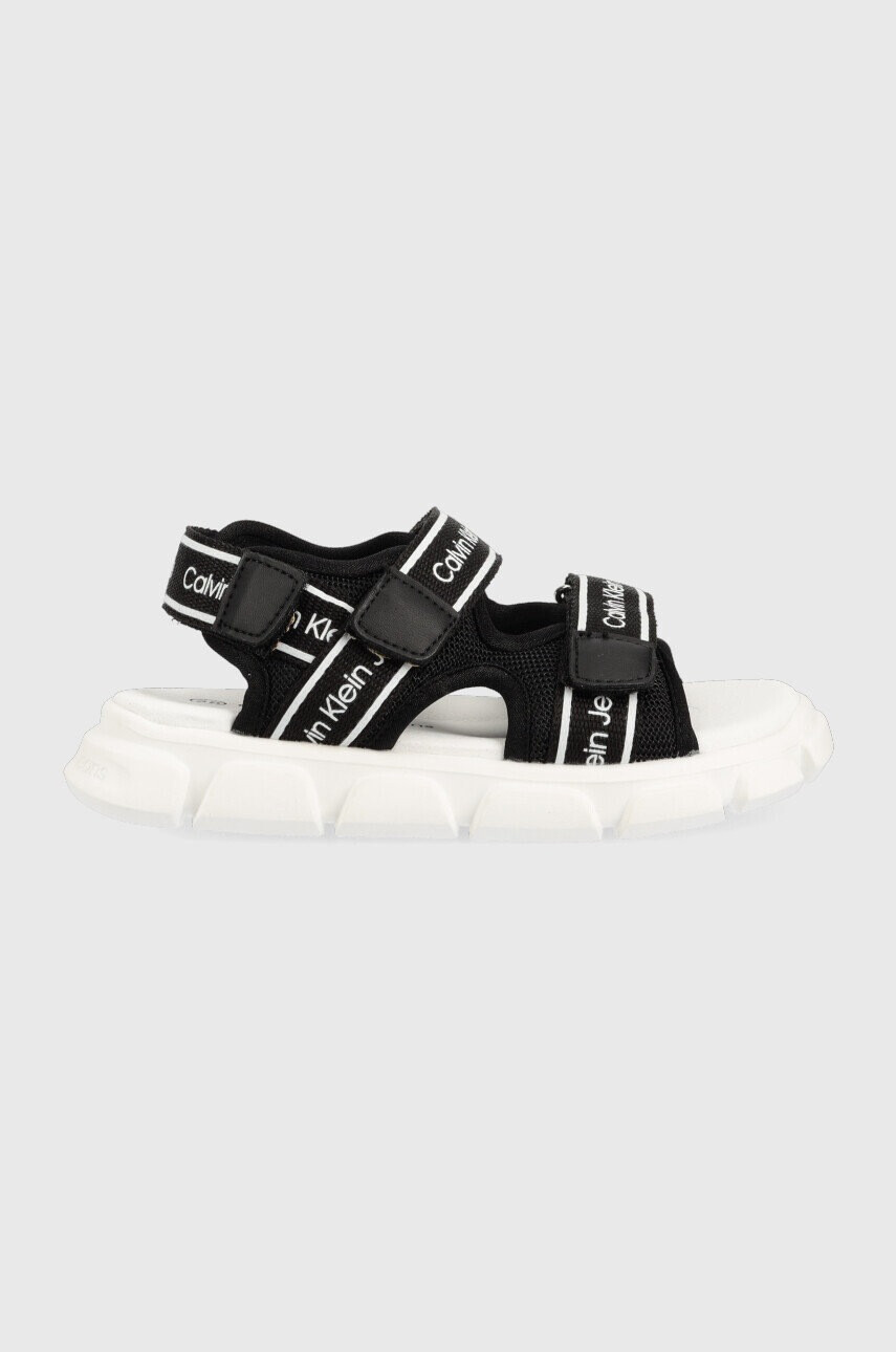 Calvin Klein Jeans Детски сандали в черно - Pepit.bg