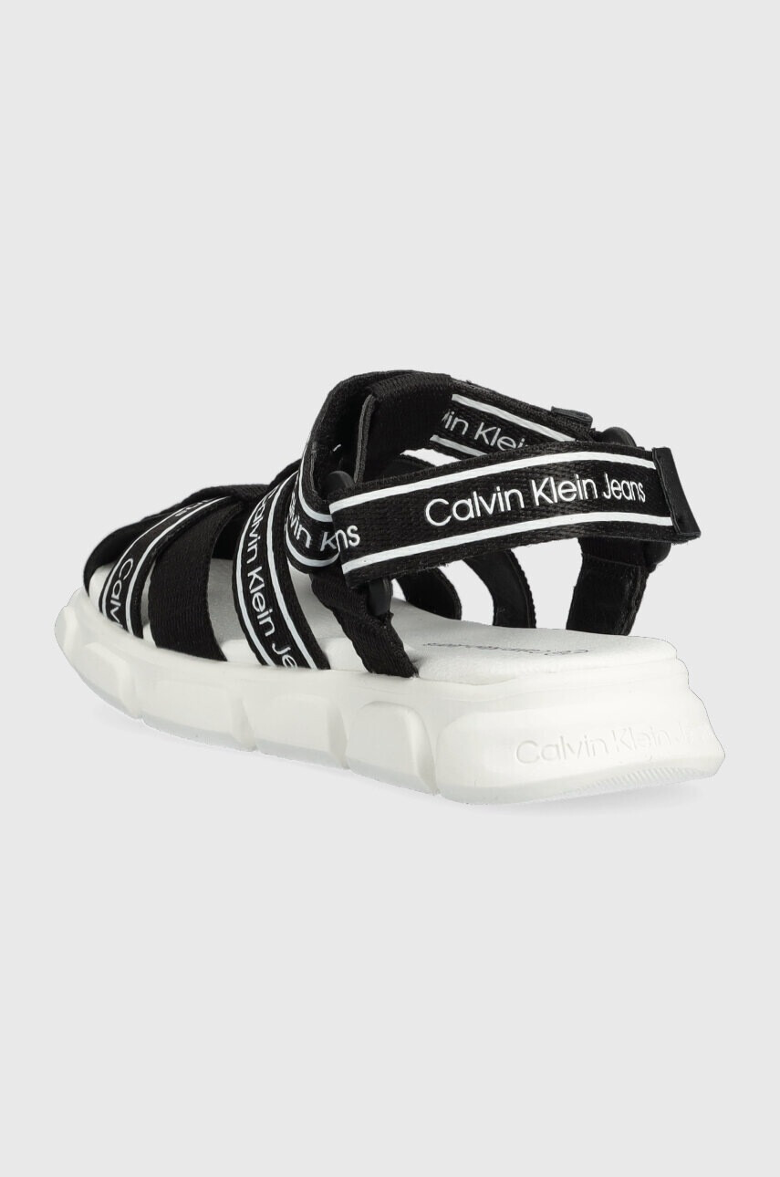 Calvin Klein Jeans Детски сандали в черно - Pepit.bg