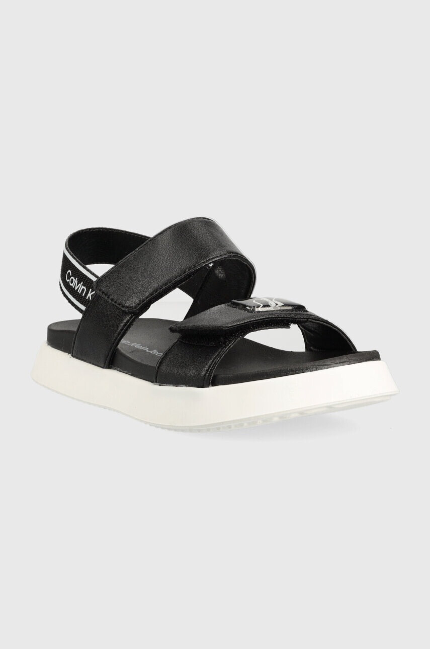 Calvin Klein Jeans Детски сандали в черно - Pepit.bg