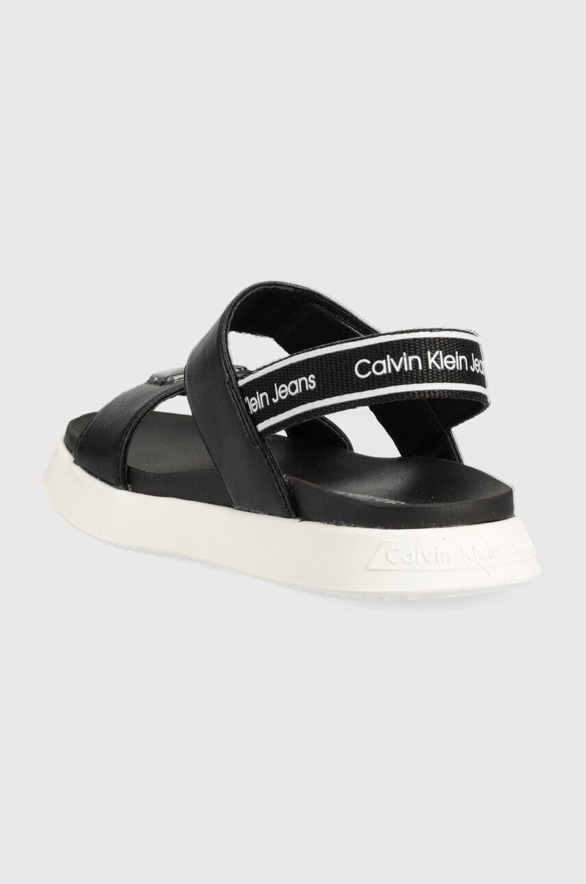 Calvin Klein Jeans Детски сандали в черно - Pepit.bg