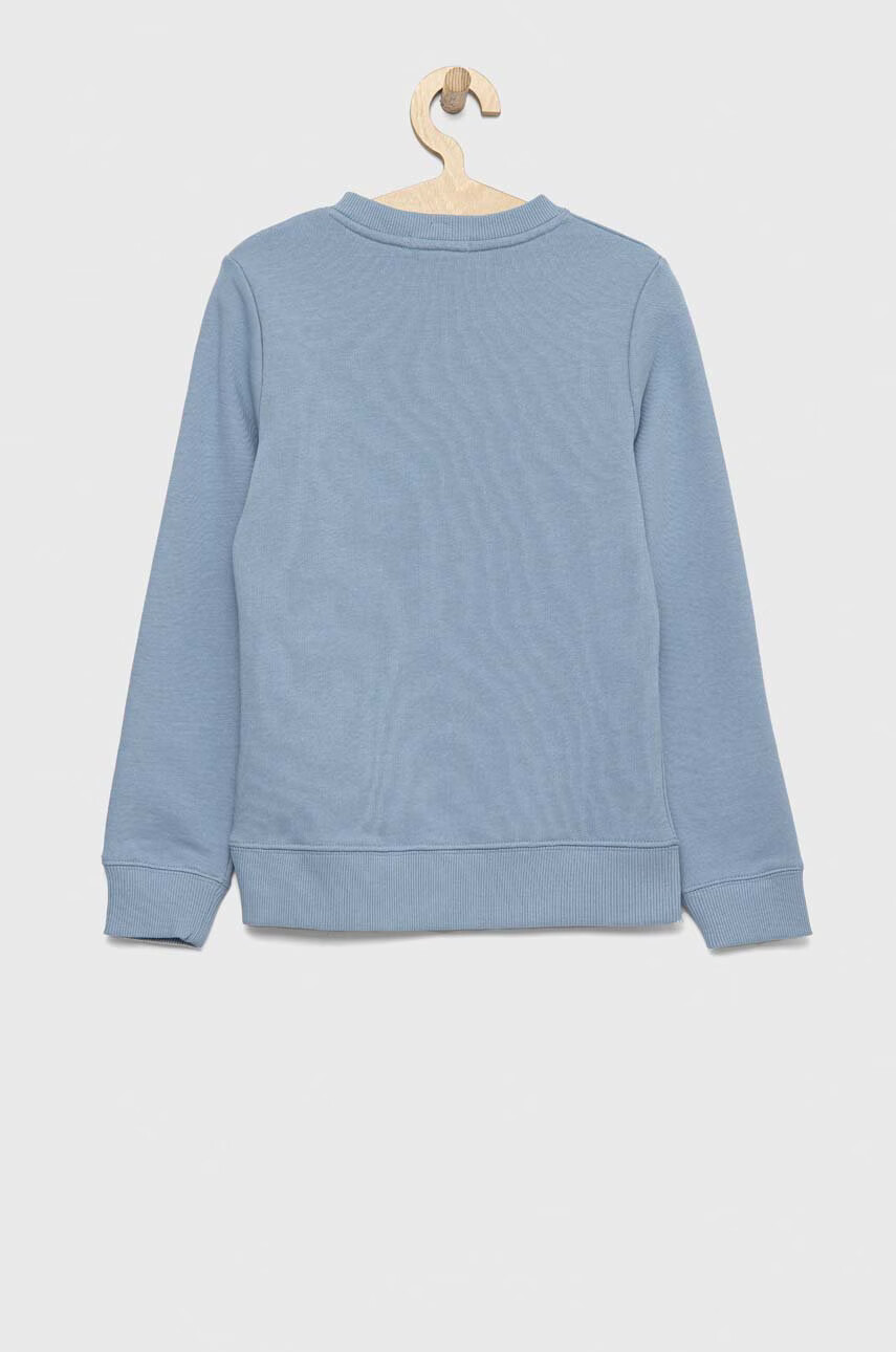 Calvin Klein Jeans Детски суичър в синьо с изчистен дизайн - Pepit.bg