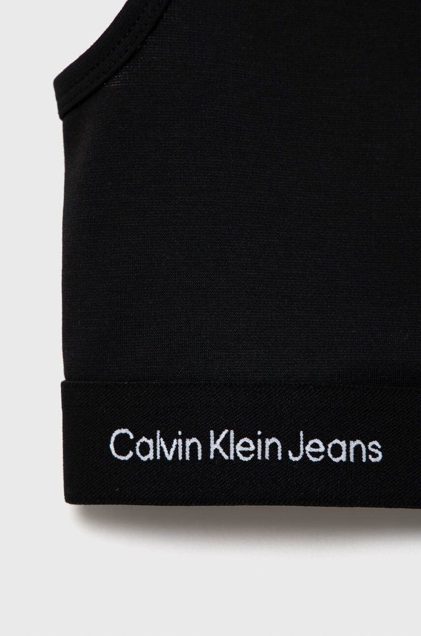 Calvin Klein Jeans Детски топ в бяло - Pepit.bg