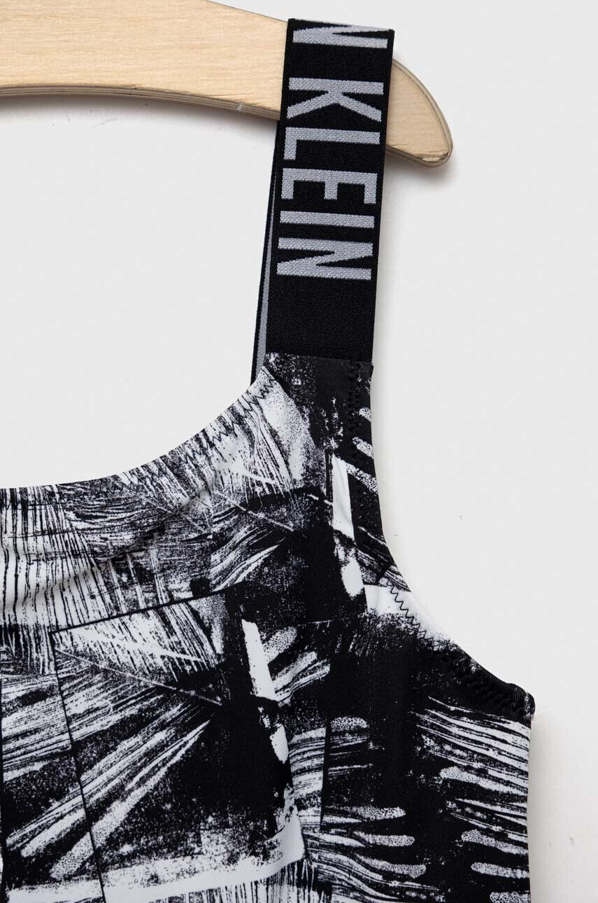 Calvin Klein Jeans Детски цял бански в черно - Pepit.bg