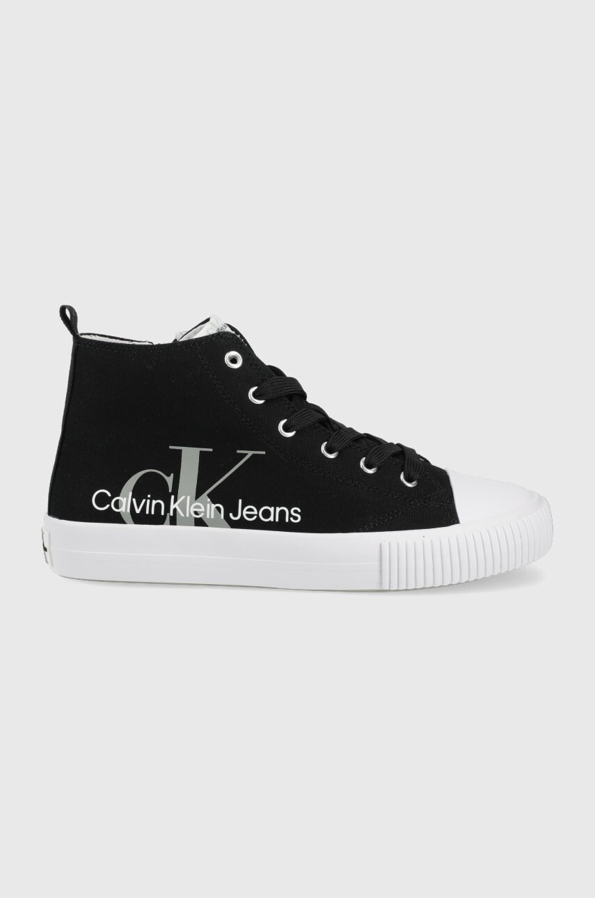 Calvin Klein Jeans Детски високи кецове - Pepit.bg