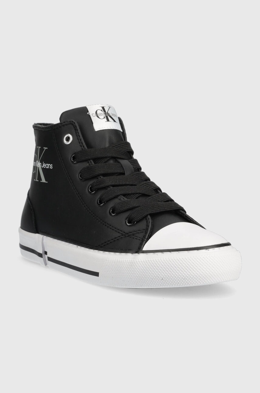 Calvin Klein Jeans Детски високи кецове - Pepit.bg