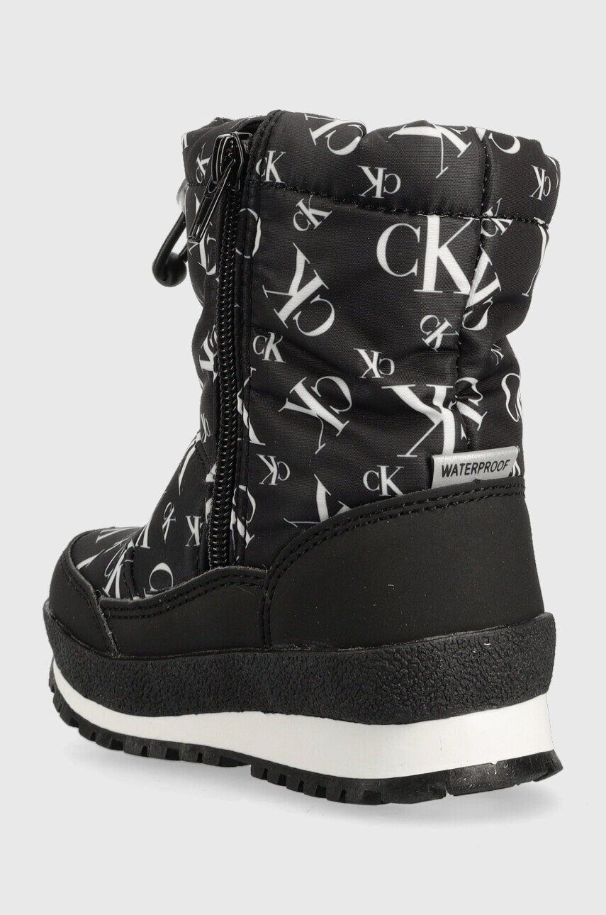 Calvin Klein Jeans Детски зимни обувки в черно - Pepit.bg