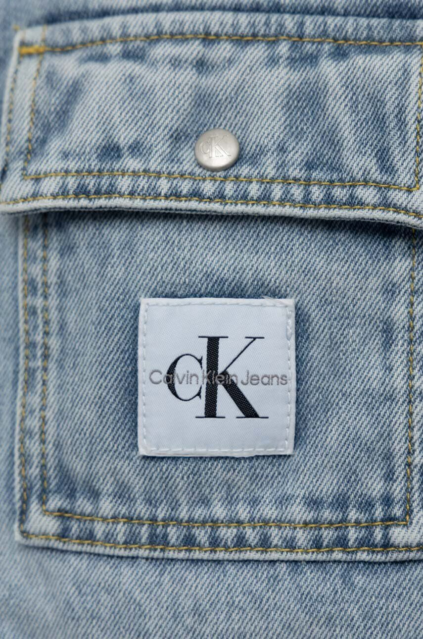 Calvin Klein Jeans Детско дънково яке в синьо - Pepit.bg