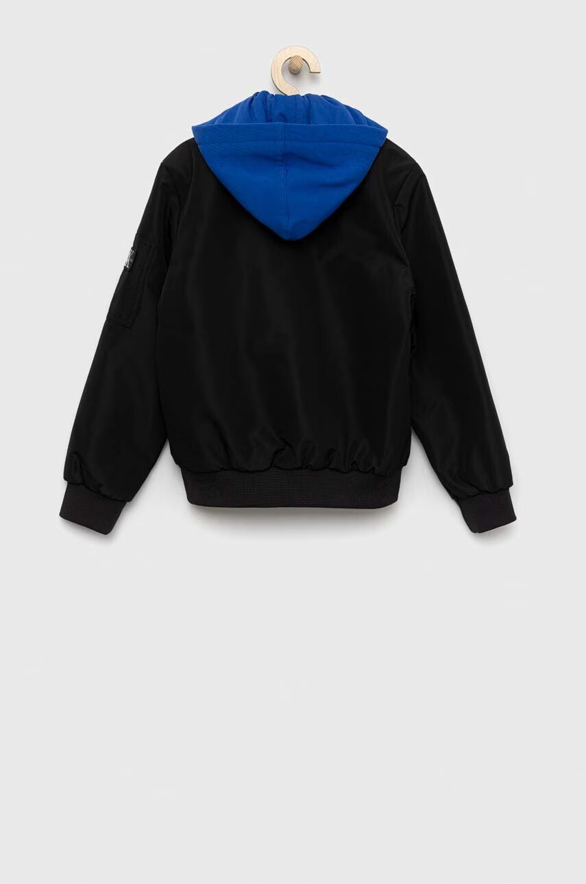 Calvin Klein Jeans Детско яке в черно - Pepit.bg