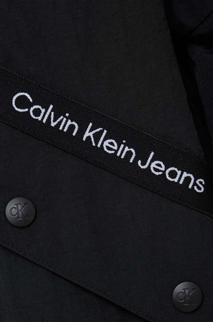 Calvin Klein Jeans Детско яке в черно - Pepit.bg