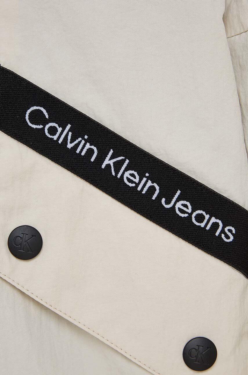 Calvin Klein Jeans Детско яке в бежово - Pepit.bg