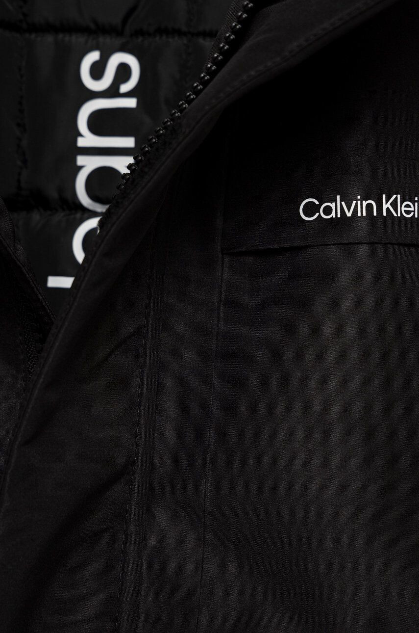 Calvin Klein Jeans Детско яке в черно - Pepit.bg