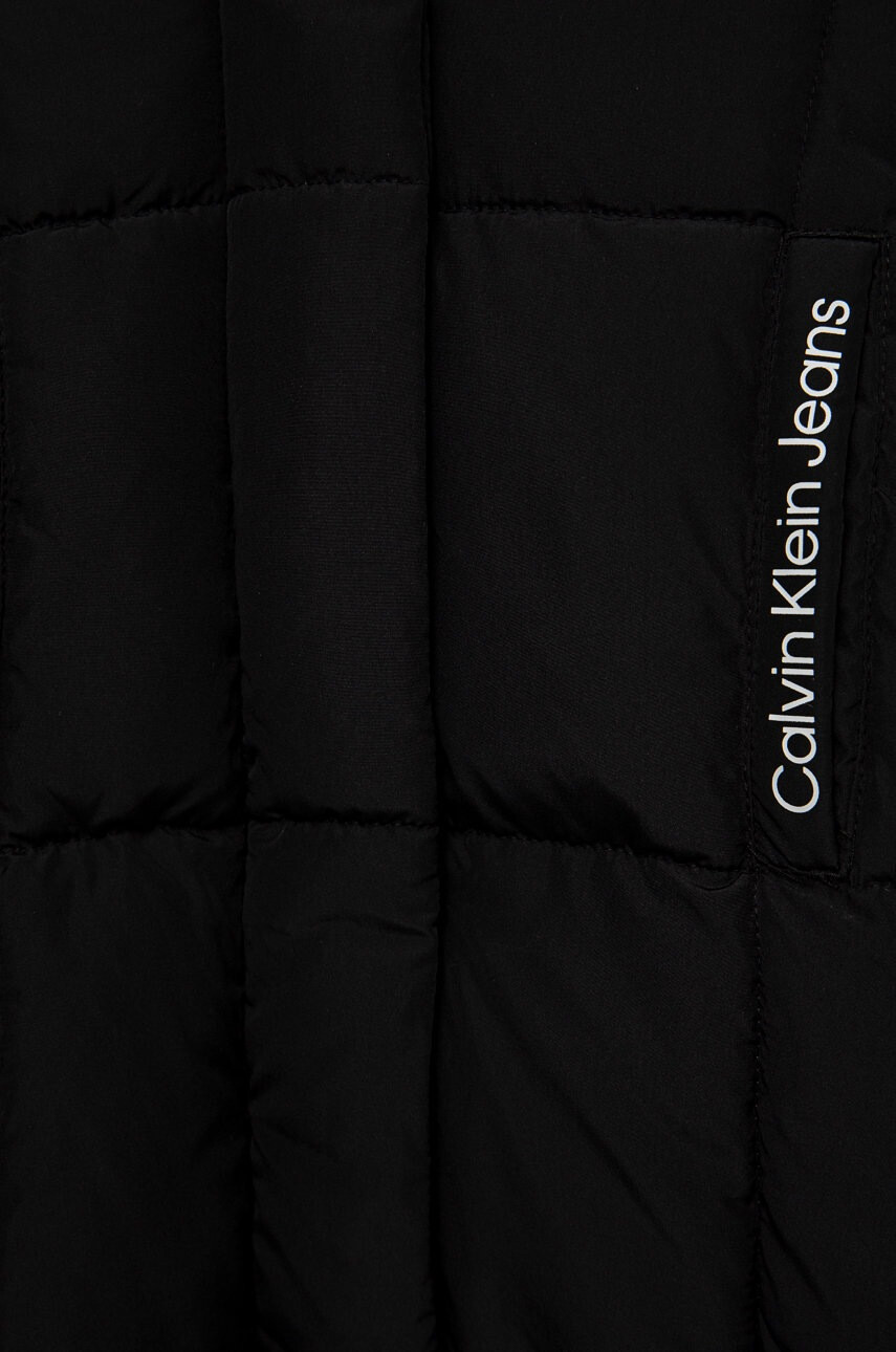 Calvin Klein Jeans Детско яке в черно - Pepit.bg