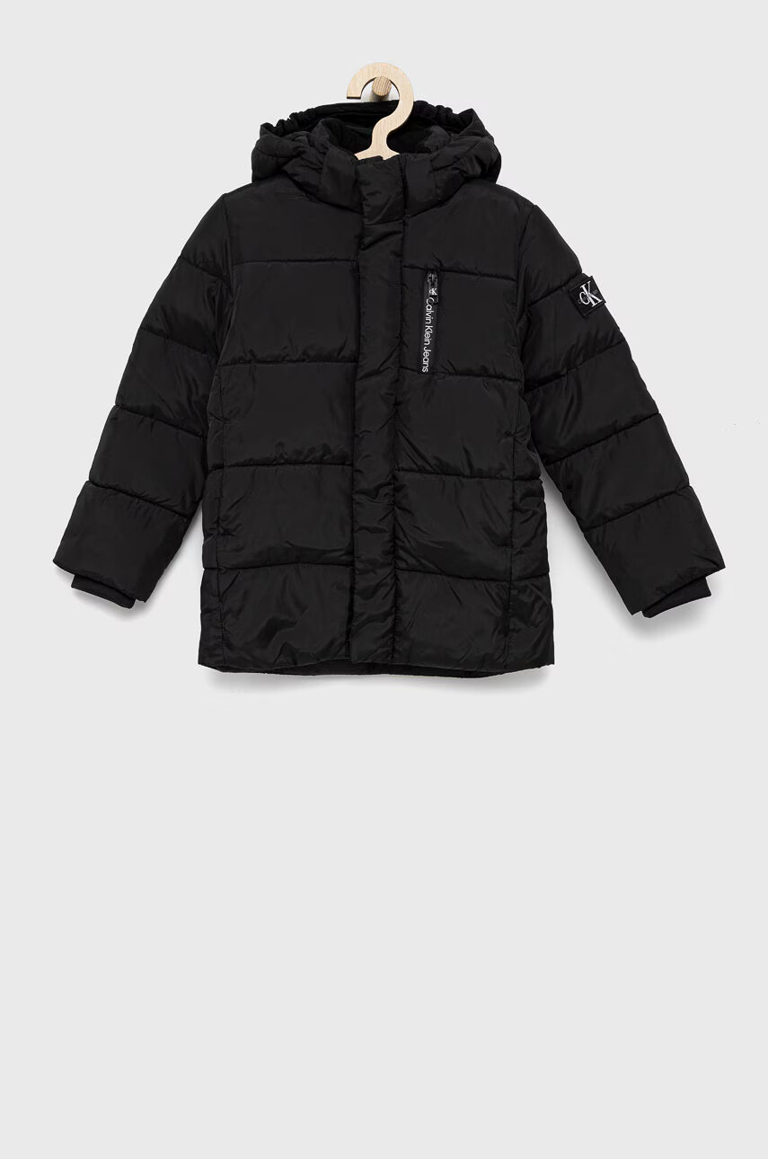 Calvin Klein Jeans Детско яке в черно - Pepit.bg