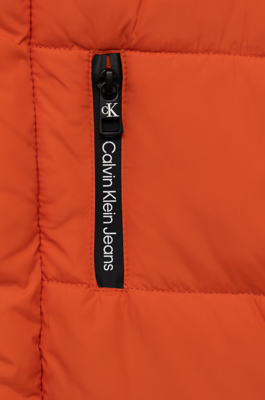Calvin Klein Jeans Детско яке в оранжево - Pepit.bg