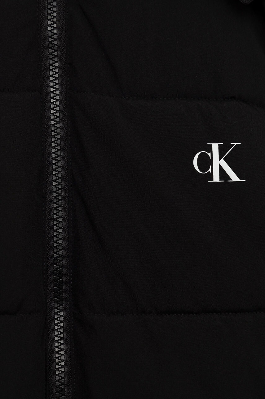 Calvin Klein Jeans Детско яке в черно - Pepit.bg