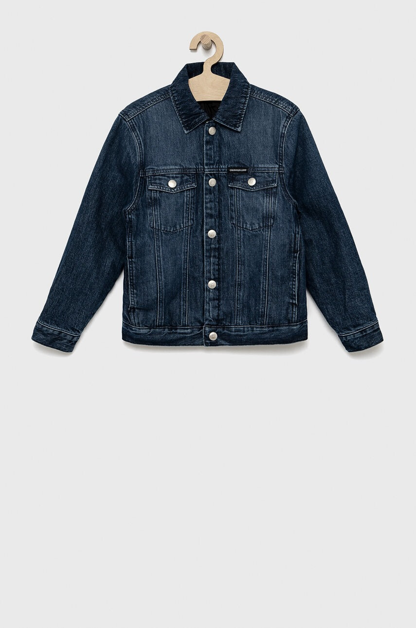Calvin Klein Jeans Детско яке с две лица - Pepit.bg