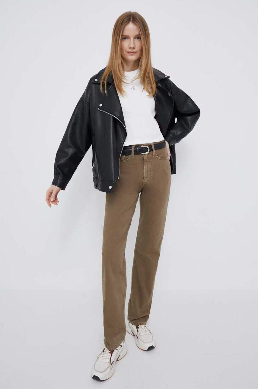 Calvin Klein Jeans Дънки в с висока талия - Pepit.bg