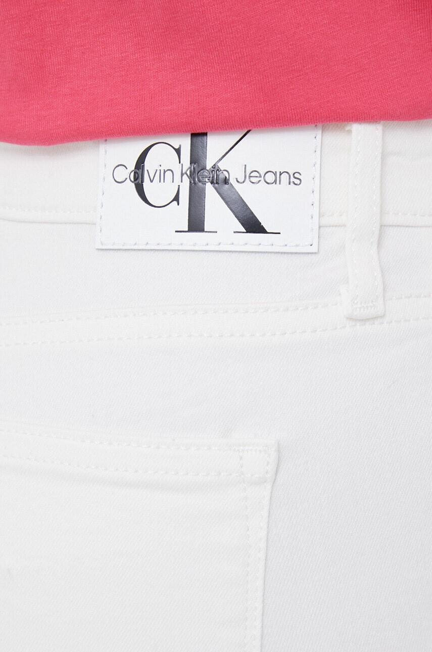 Calvin Klein Jeans Дънки в бяло - Pepit.bg