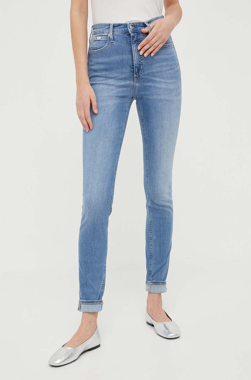 Calvin Klein Jeans Дънки в синьо - Pepit.bg
