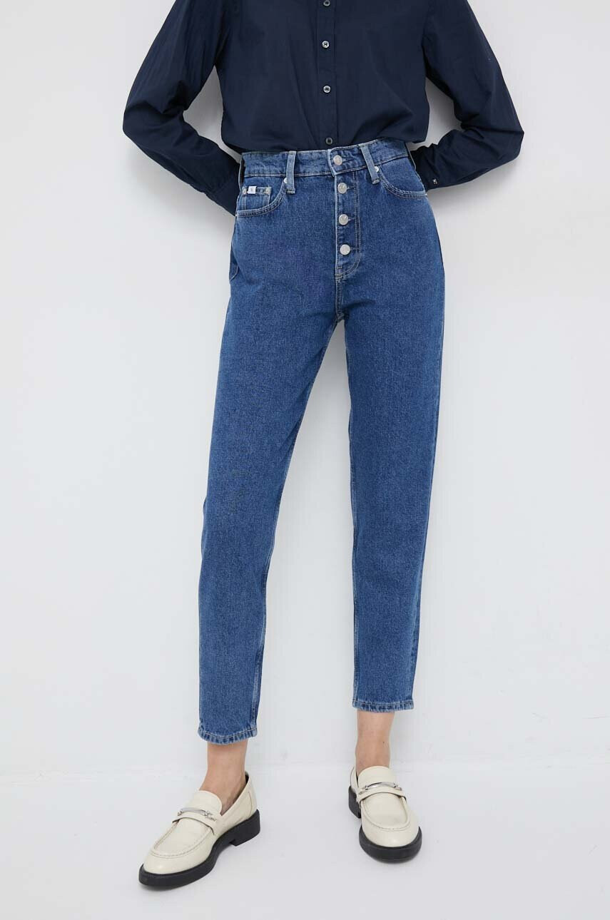 Calvin Klein Jeans Дънки в с висока талия - Pepit.bg