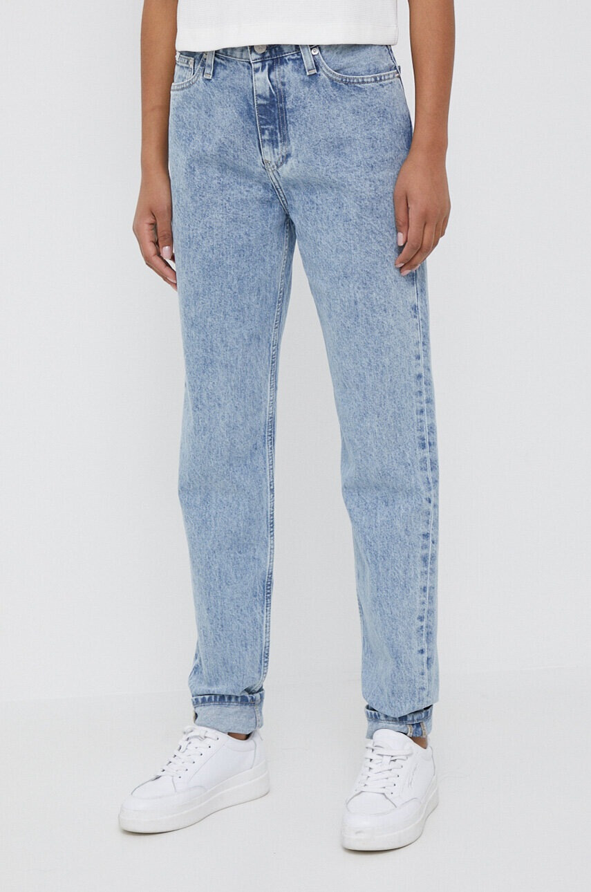 Calvin Klein Jeans Дънки в с висока талия - Pepit.bg