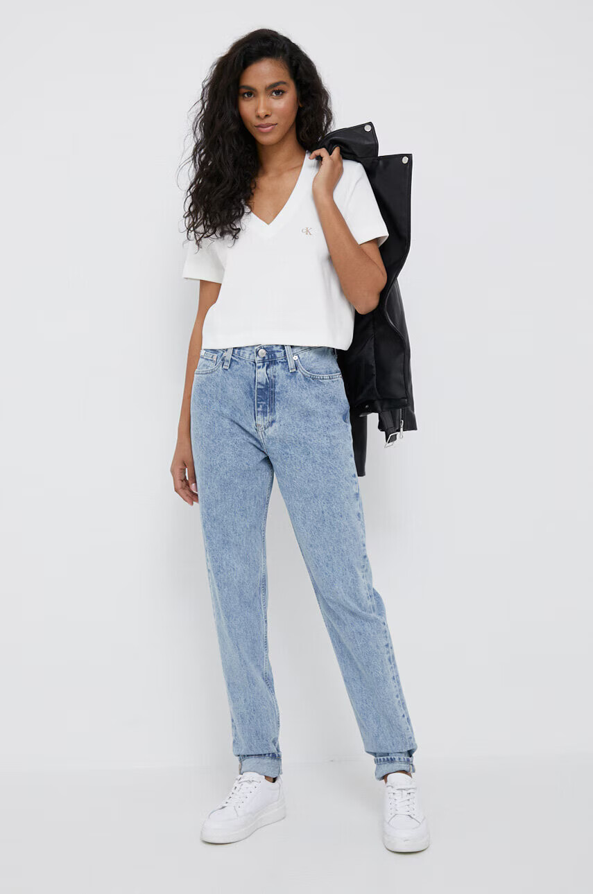 Calvin Klein Jeans Дънки в с висока талия - Pepit.bg