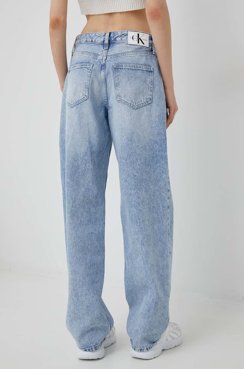 Calvin Klein Jeans Дънки 90s Straight с висока талия - Pepit.bg
