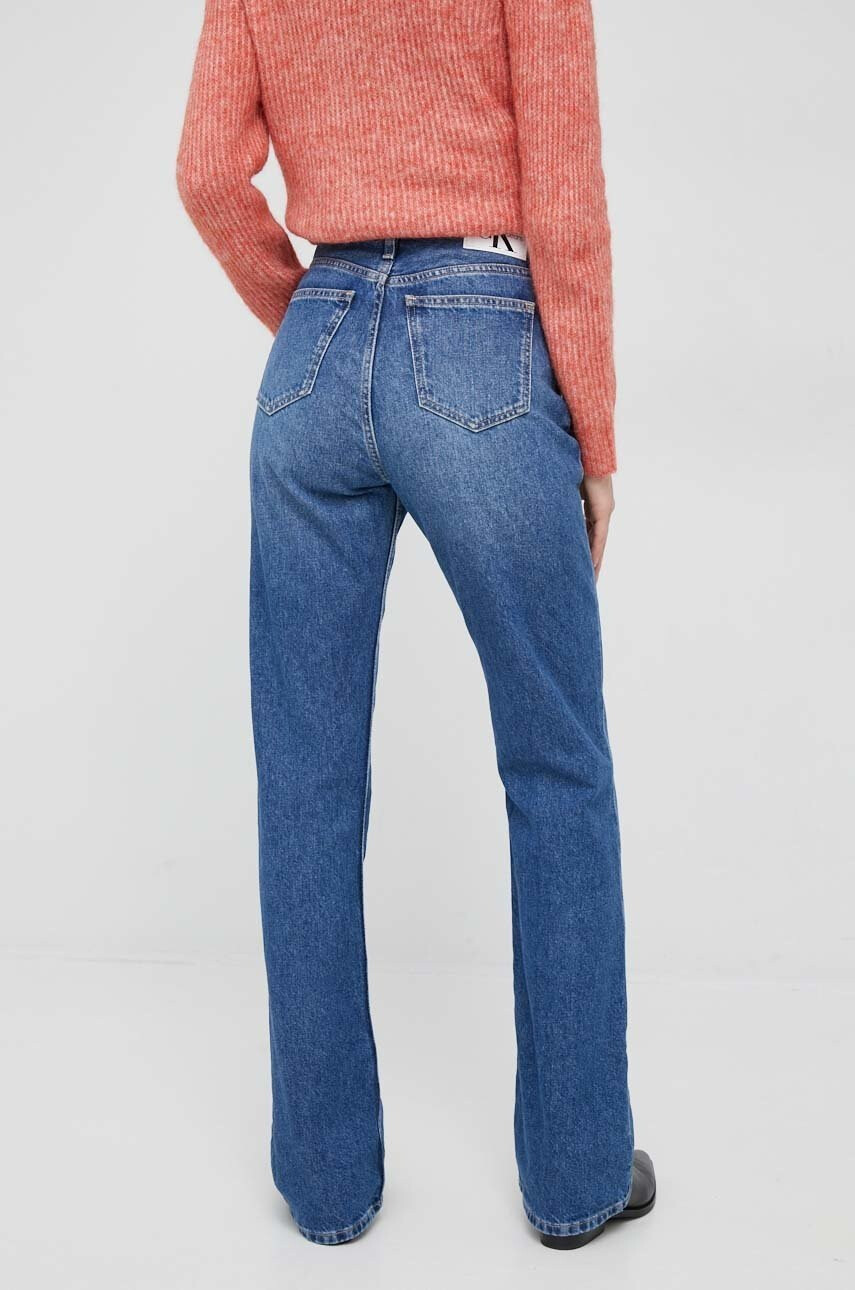 Calvin Klein Jeans Дънки Authentic с висока талия - Pepit.bg