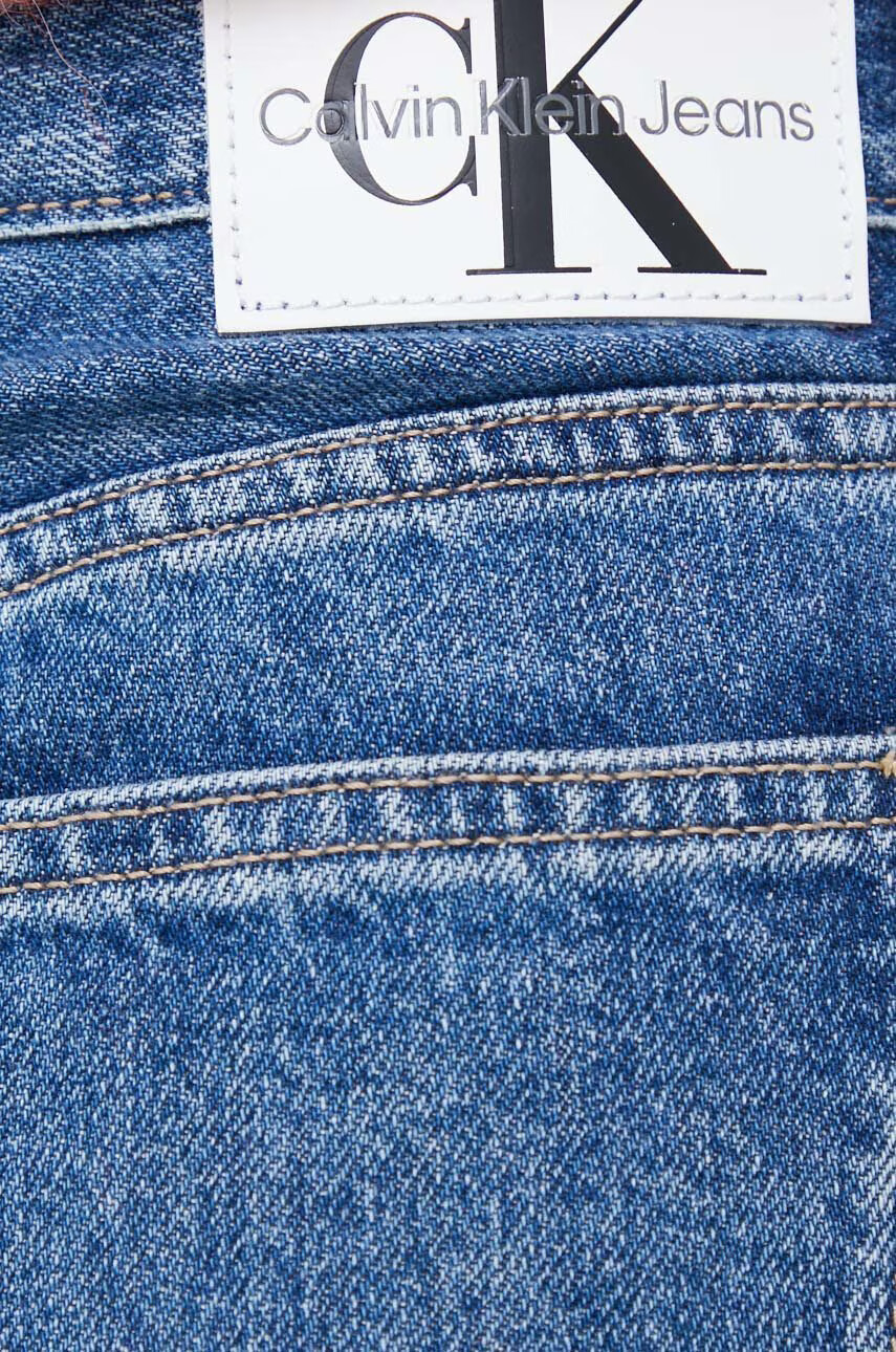Calvin Klein Jeans Дънки Authentic с висока талия - Pepit.bg