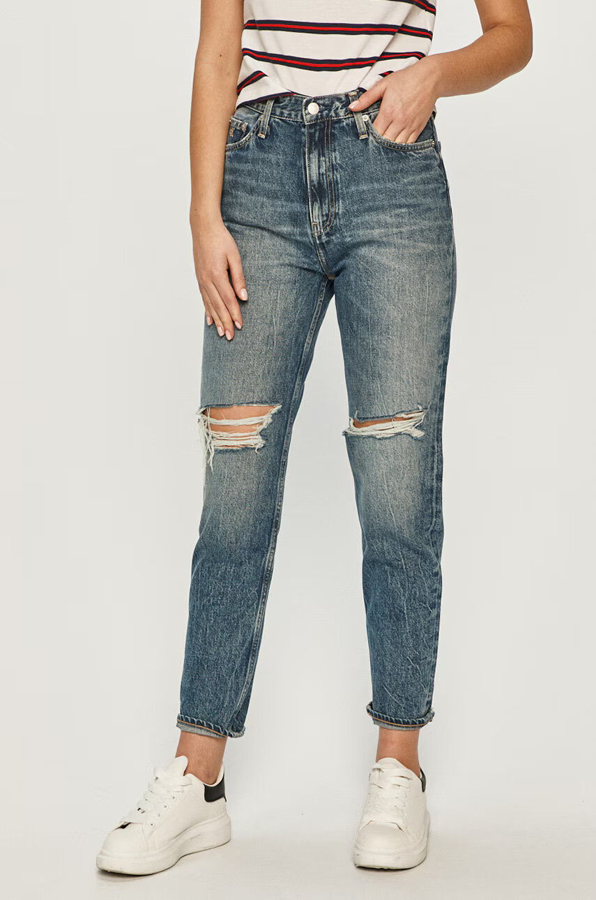 Calvin Klein Jeans Дънки Mom Jean - Pepit.bg