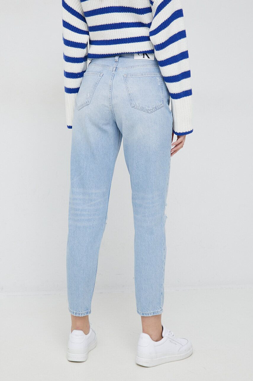 Calvin Klein Jeans Дънки Mom Jean Ankle с висока талия - Pepit.bg