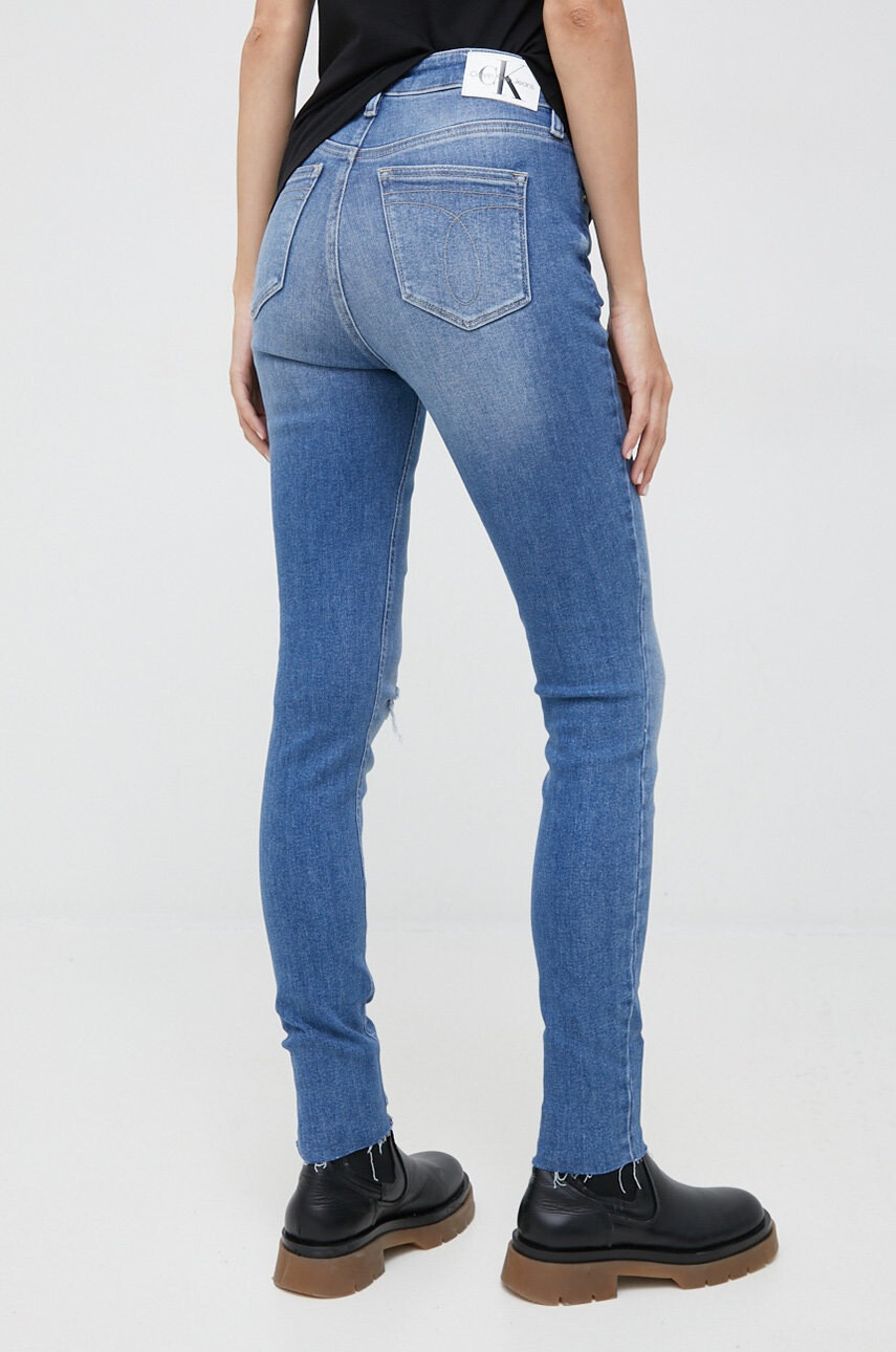 Calvin Klein Jeans Дънки Rise с висока талия - Pepit.bg