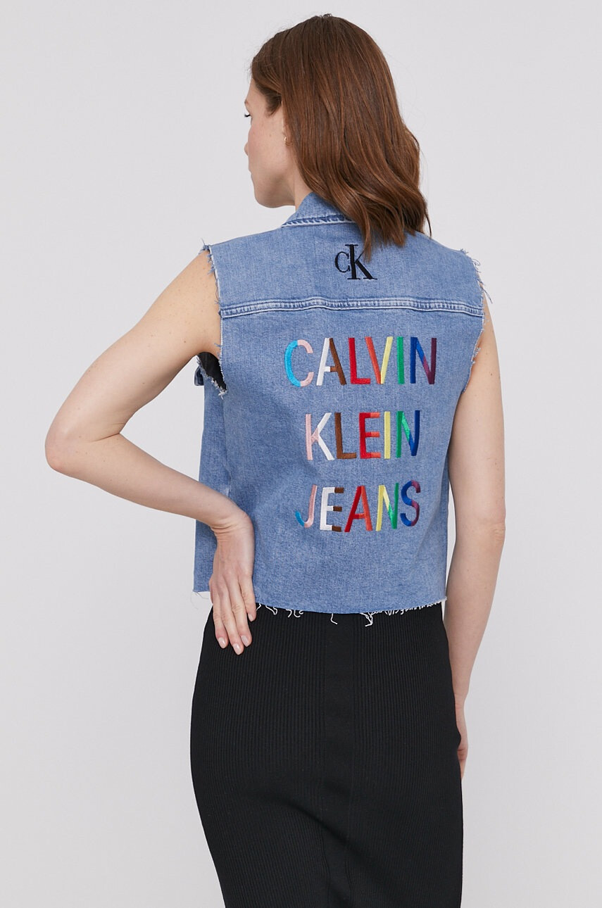 Calvin Klein Jeans Дънков елек - Pepit.bg