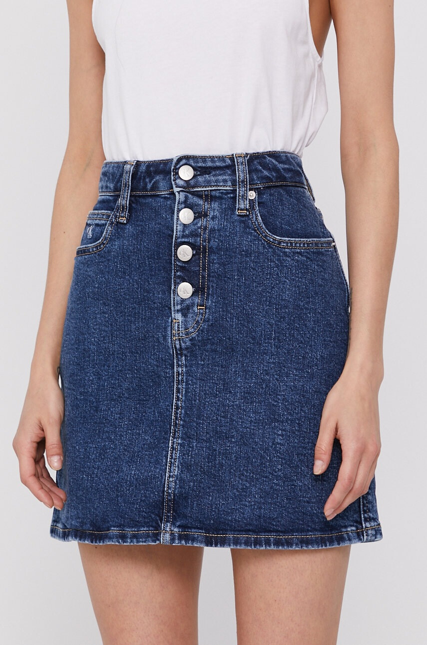 Calvin Klein Jeans Дънкова пола - Pepit.bg