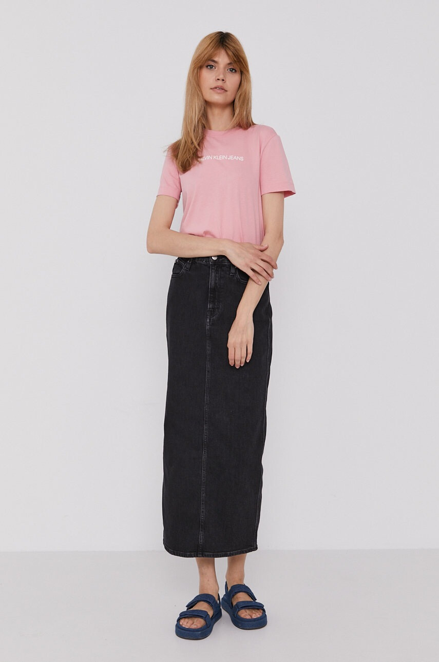 Calvin Klein Jeans Дънкова пола - Pepit.bg