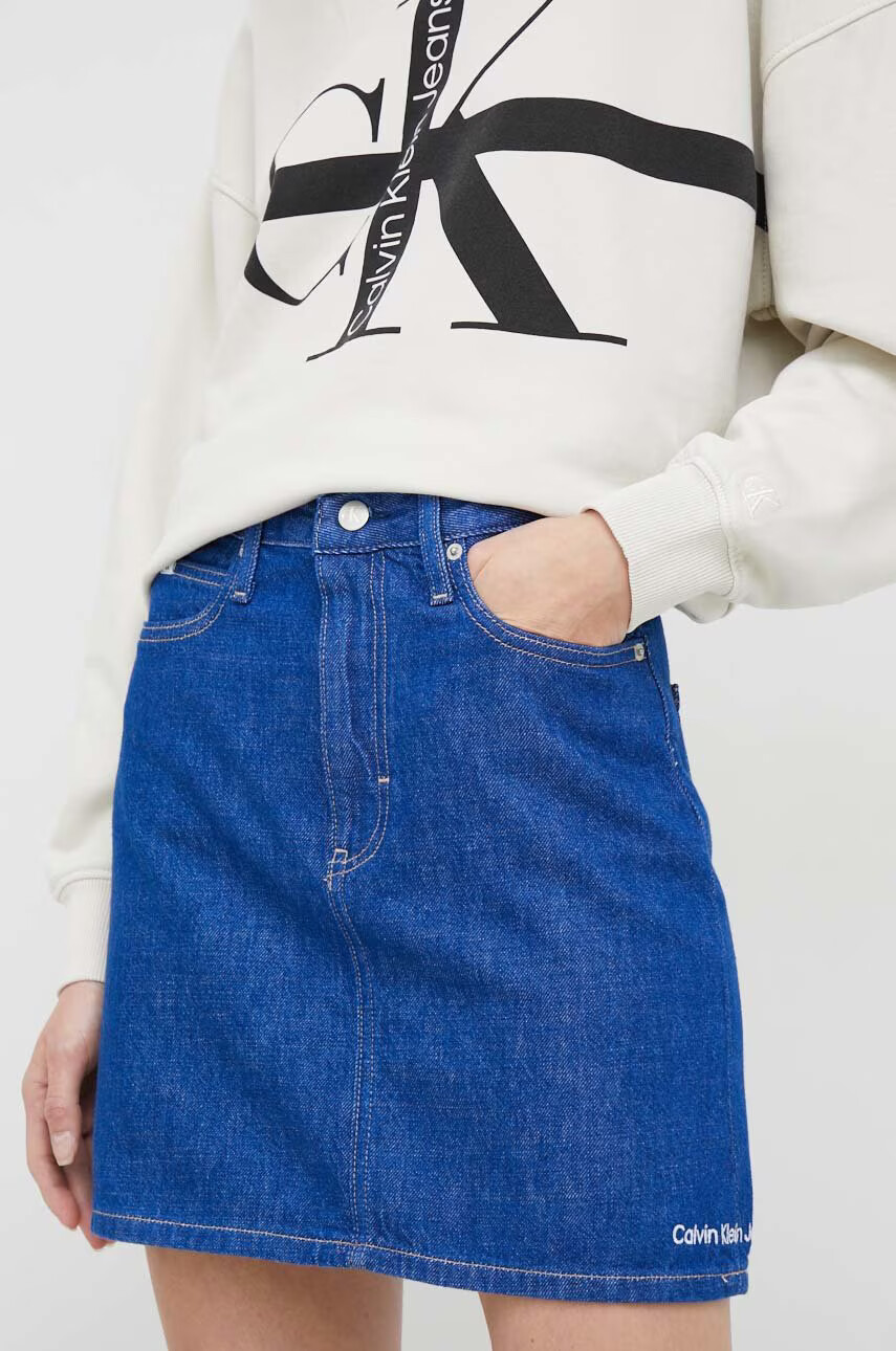 Calvin Klein Jeans Дънкова пола - Pepit.bg
