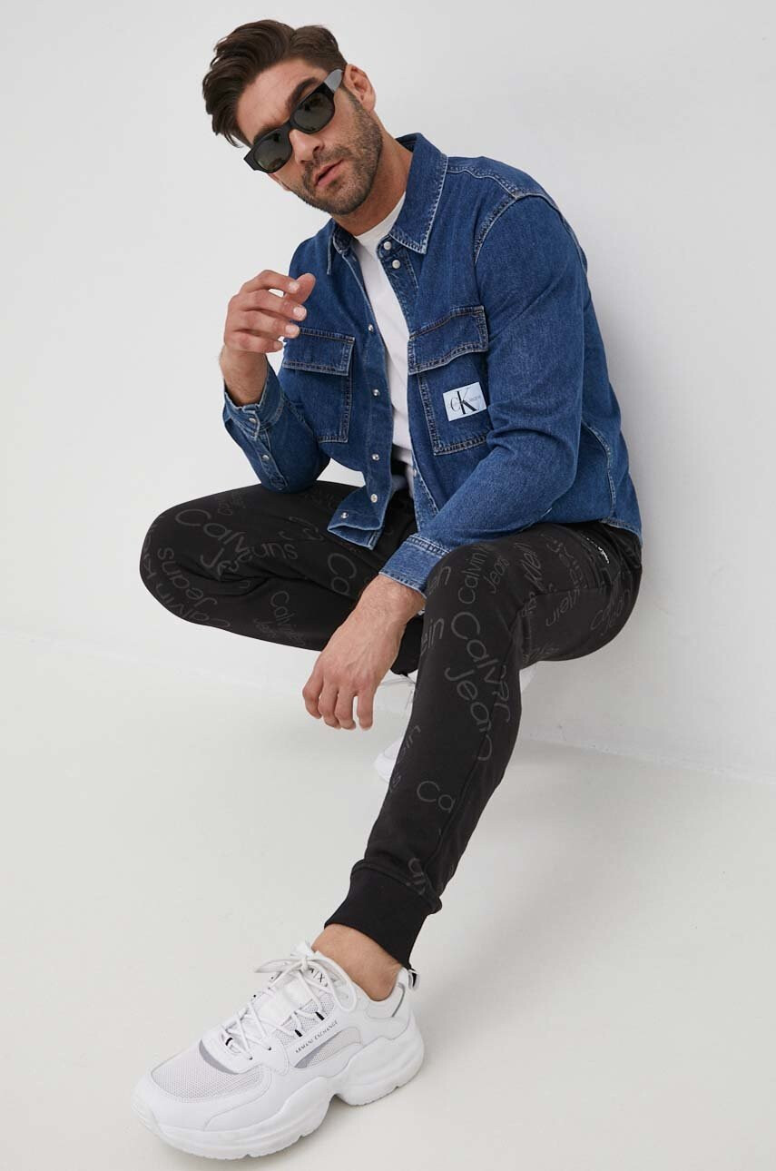 Calvin Klein Jeans Дънкова риза - Pepit.bg