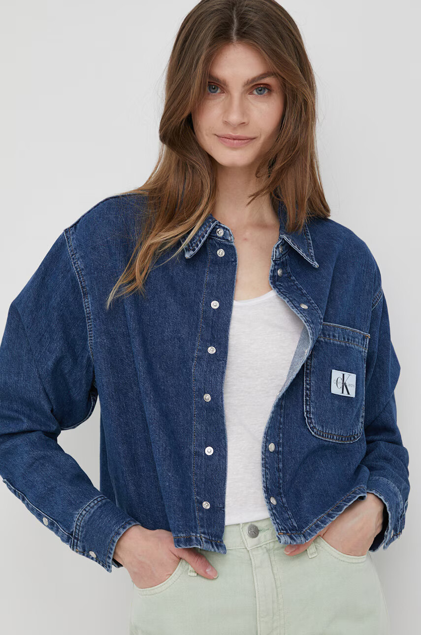 Calvin Klein Jeans Дънкова риза - Pepit.bg