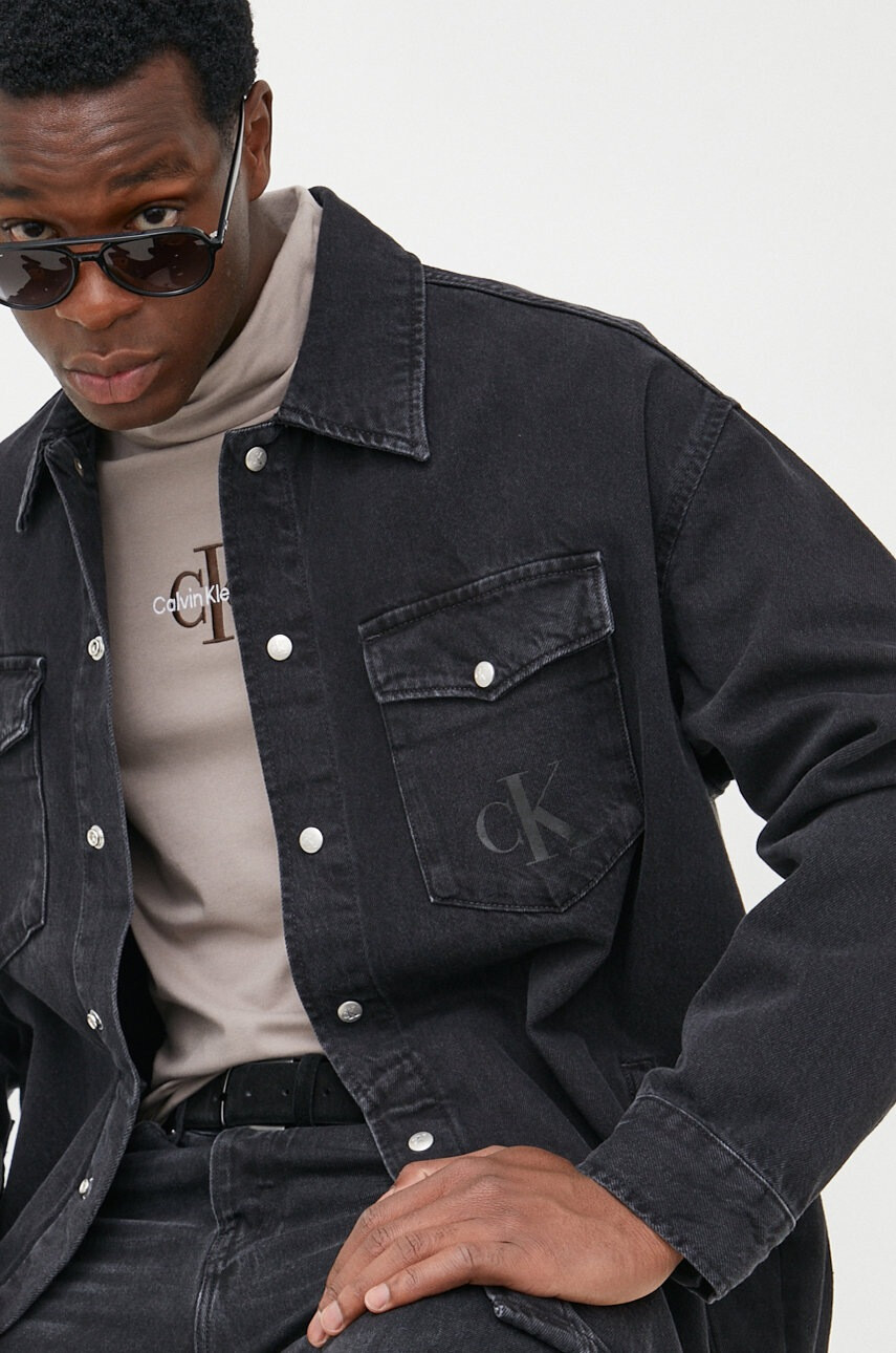 Calvin Klein Jeans Дънкова риза - Pepit.bg