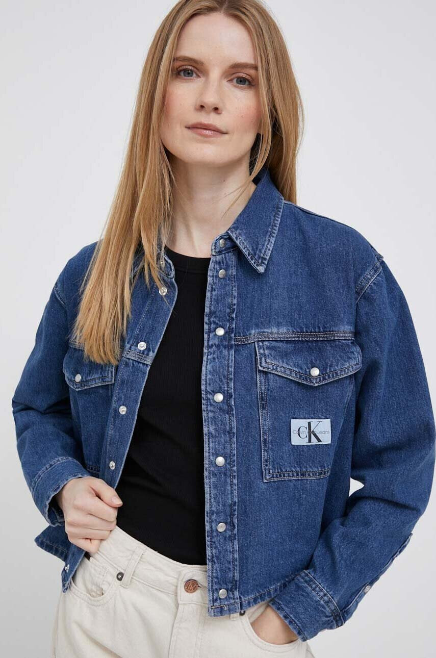 Calvin Klein Jeans Дънкова риза - Pepit.bg